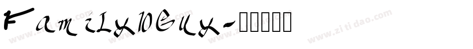 Family Guy字体转换